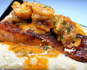 salmon-shrimp-6pc-eggs-grits-and-garlic-toast